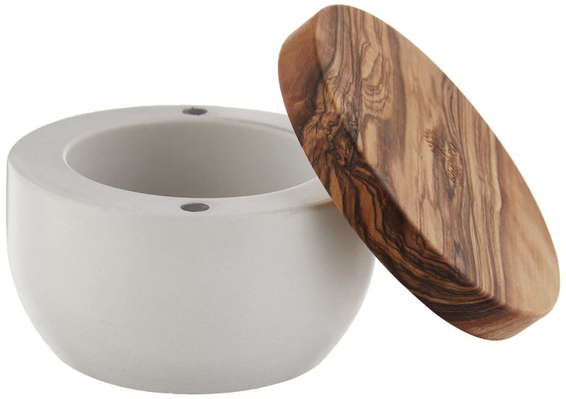 Berard Concrete Salt Keeper, White, White - Image 3
